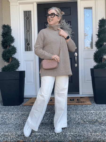 Special Promotion🎉Seamed Front Wide Leg Jeans