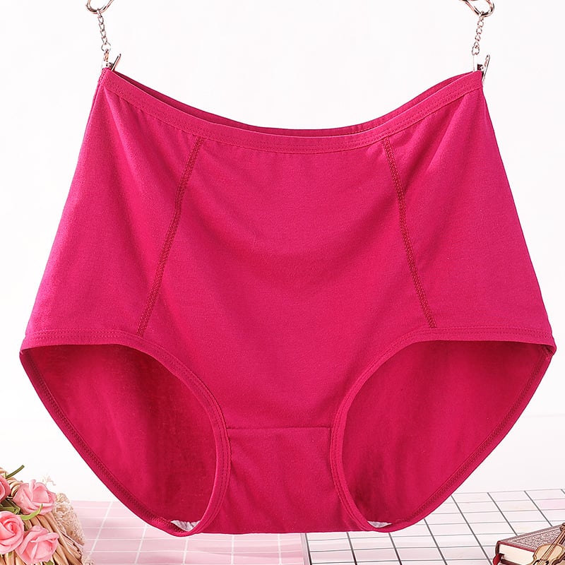 Large size pure cotton hygroscopic and antibacterial underwear