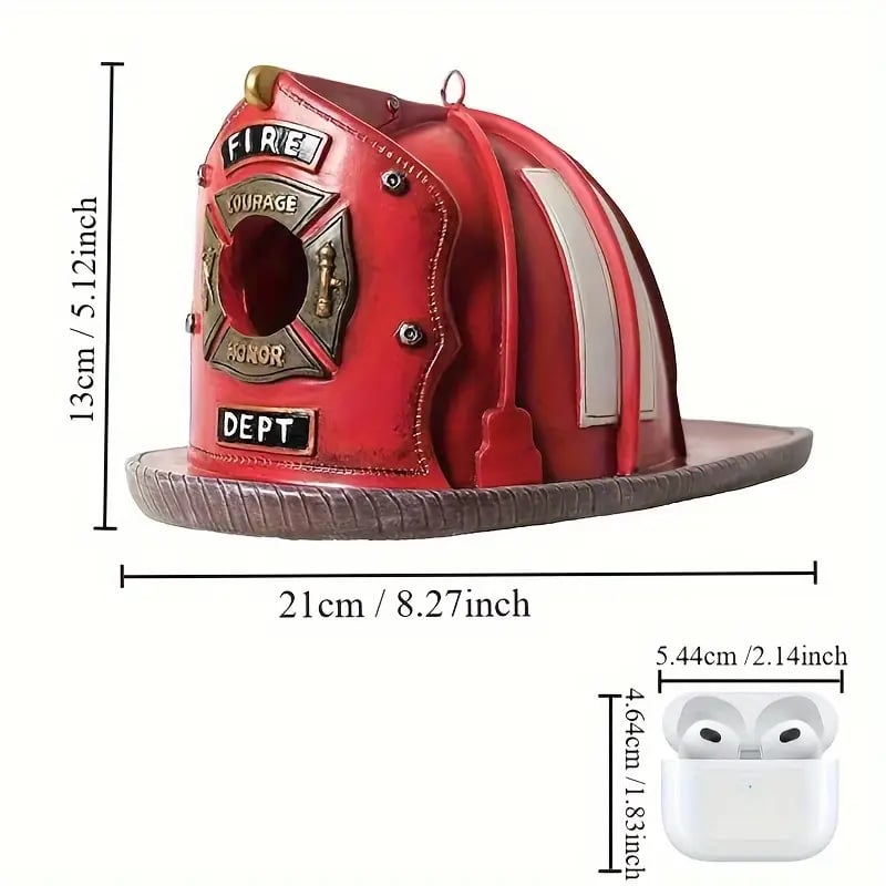 🔥Firefighter-Themed Birdhouse