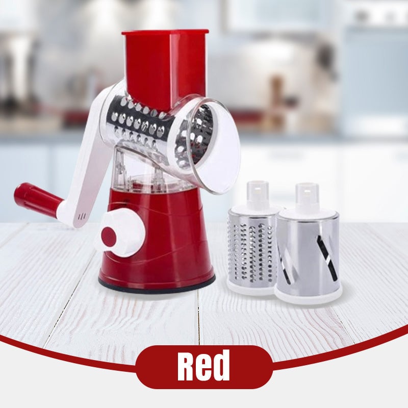 🔥Multifunctional Manual Rotary Grater & Chopper