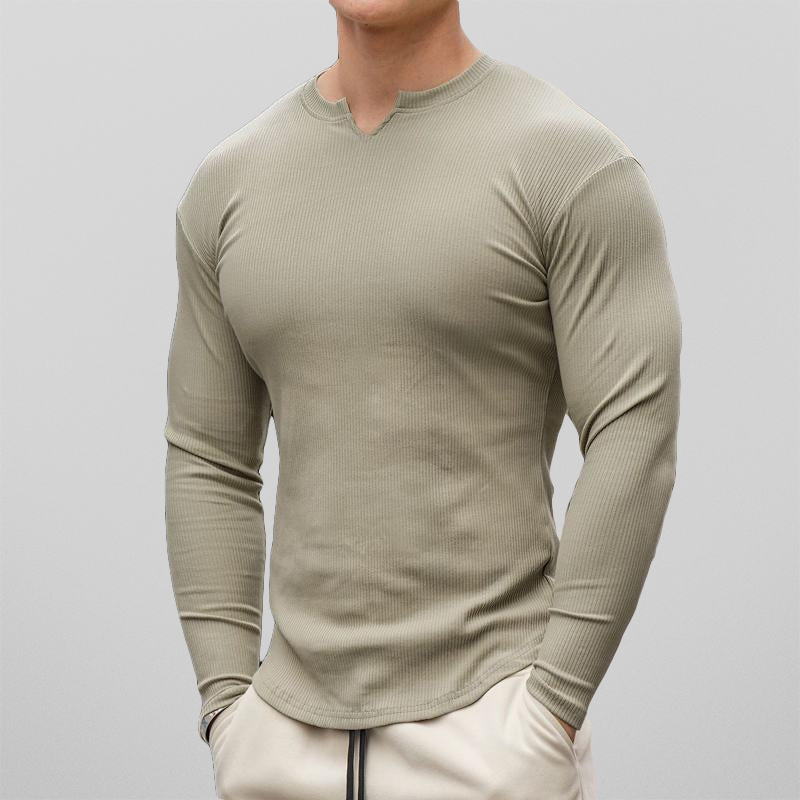 SNUG FIT COTTON SHIRT