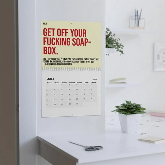 The Year Of Your Fucking Year Calendar-Your Kick-Ass Motivational Calendar