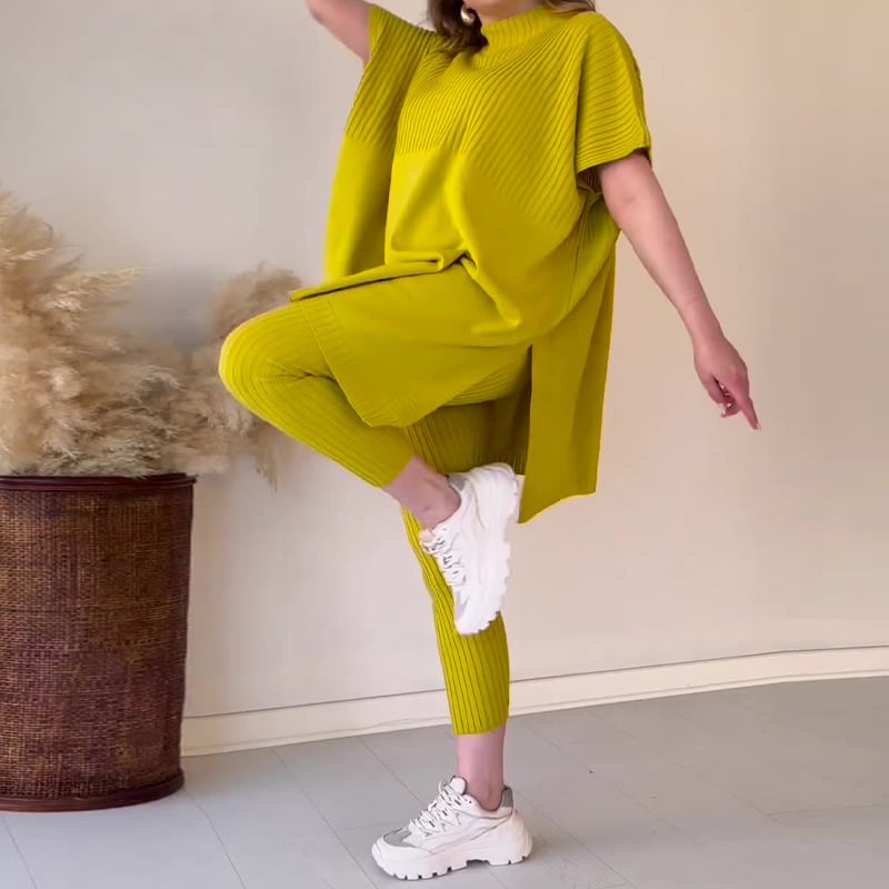 Knitted Two-piece Set