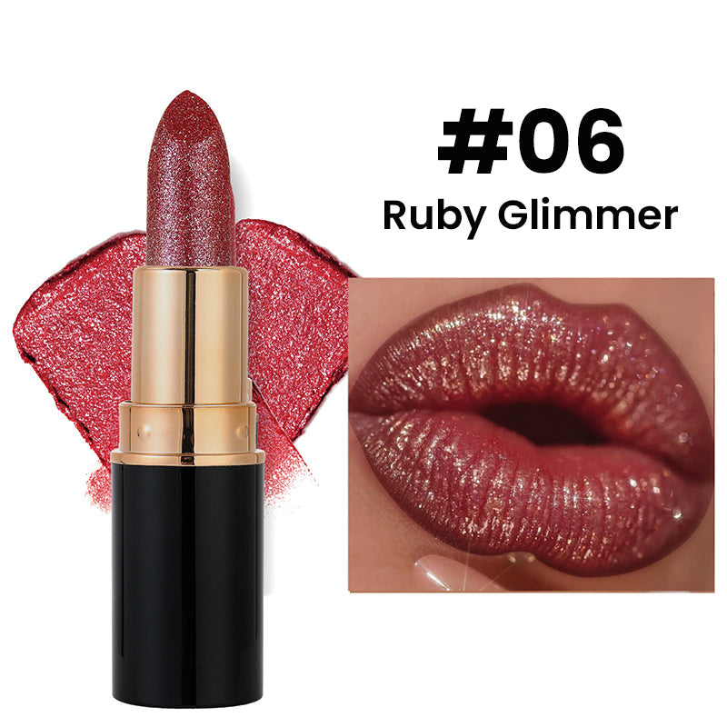 💋Waterproof & Moisturizing Glitter Lipstick