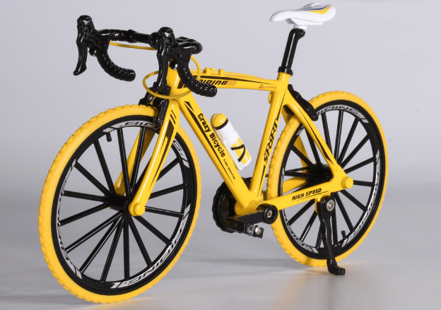 Mini Road Bicycle Toys Dirt Vehicles Model for Home Office Desktop Decoration