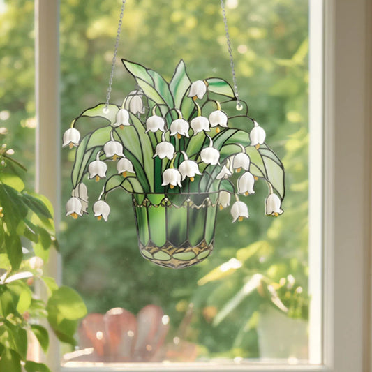 🔥 HOT SALE 🔥 Lily of the Valley Suncatcher
