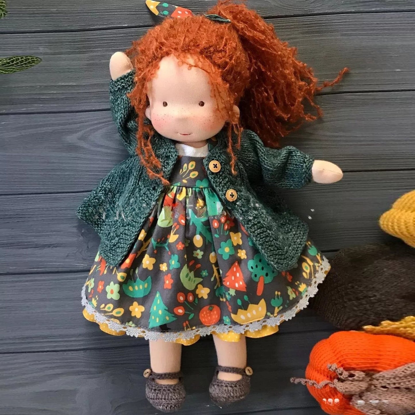 📣🔥Best Gift For Kids_—👧Handmade Cotton Waldorf doll