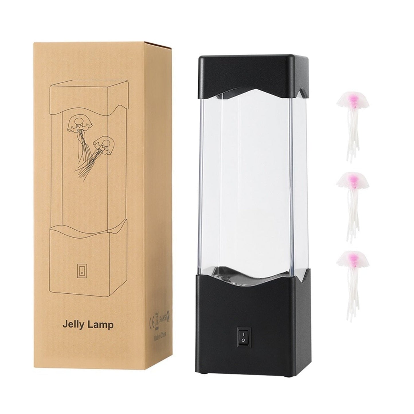 🔥✨-Multicolor Jellyfish Lava Lamp