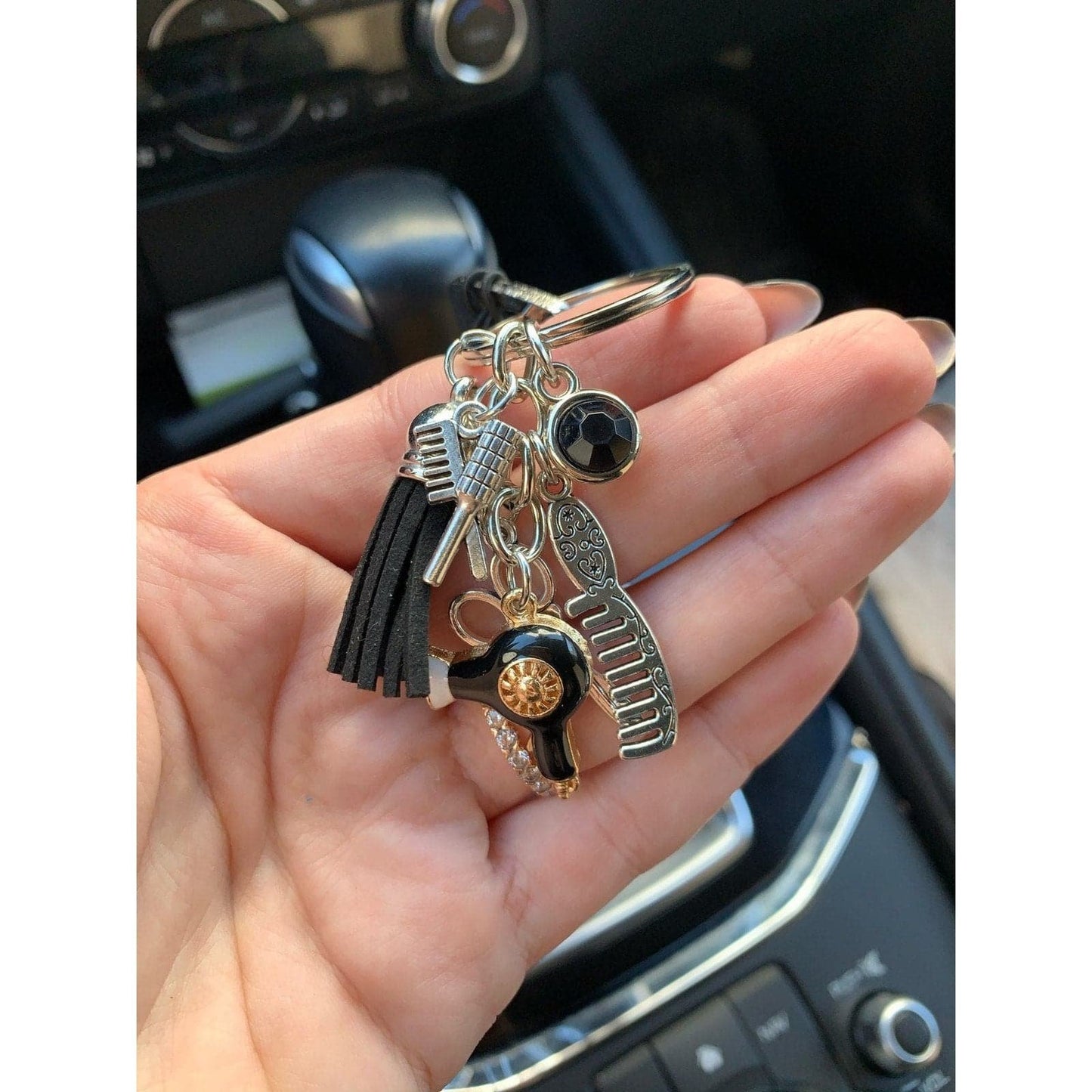🎁💕Hairstylist Gift Keychain