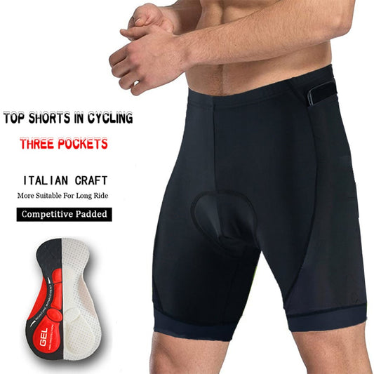 Cycling Silicone Padded Quick-Drying Cycling Shorts