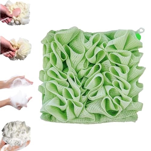 2-in-1 Bath Sponge & Washcloth