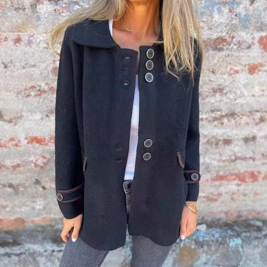 ⏳Women's Elegant Winter Warm Tweed Jacket