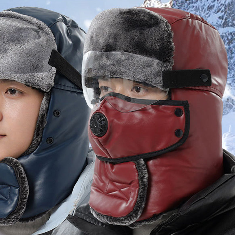 Windproof Warm Riding Mask with Anti-Fog Lenses