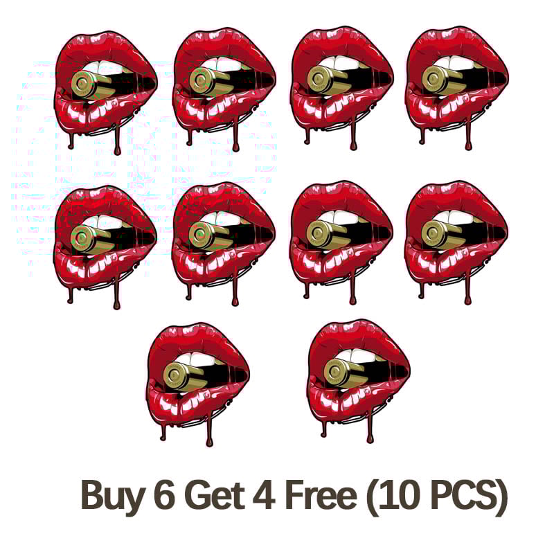 Bullet Lip Decal