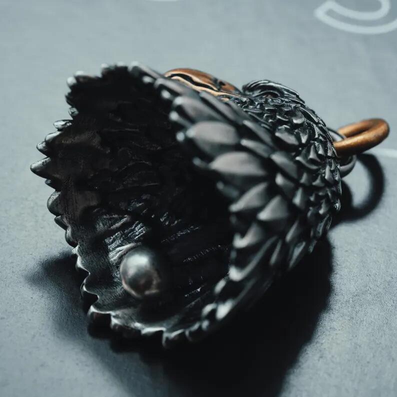 Handcrafted HD Eagle Bell -Eagle Bronze Motorcycle Bell