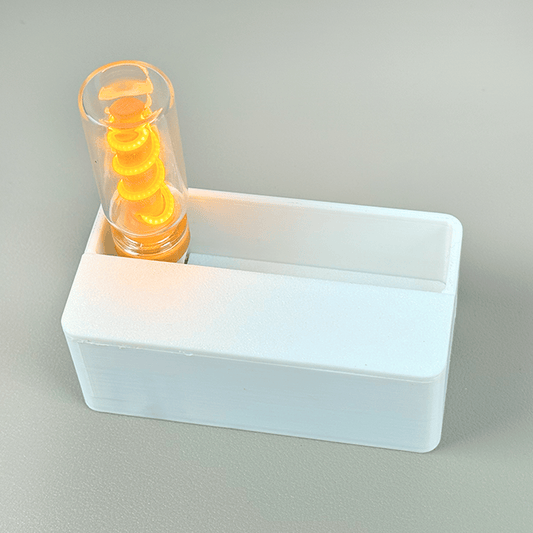 🌟 3D Printed Magnetic Ejection Night Light - Creative Touch-Control Sleep Lamp & Desktop Decoration Gift