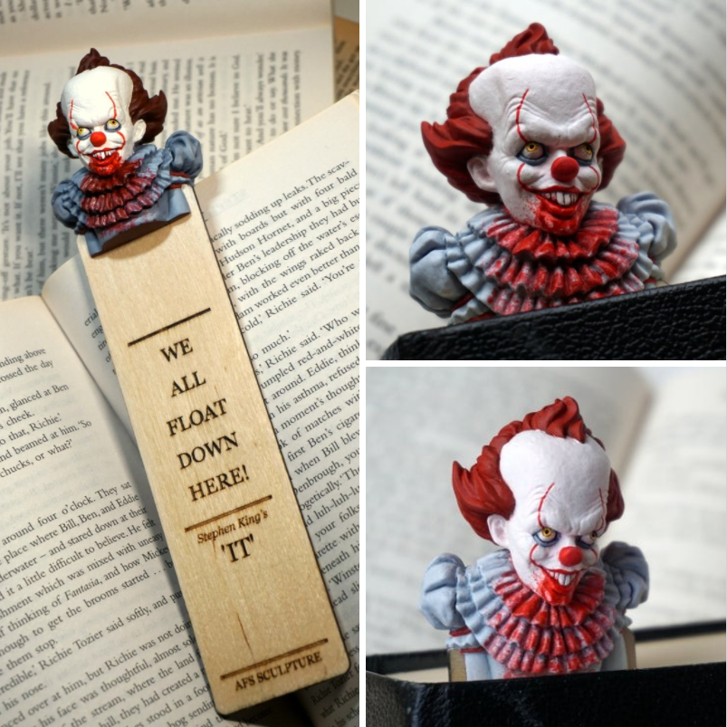 Horror bookmarks - the best gift for fans of horror novels