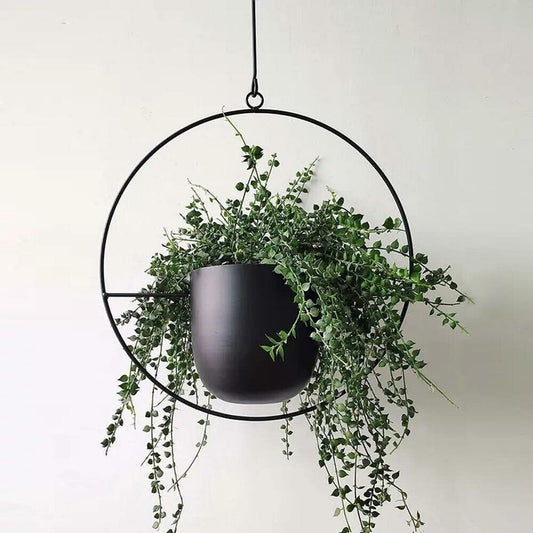 Modern Hanging Iron Flower Pot