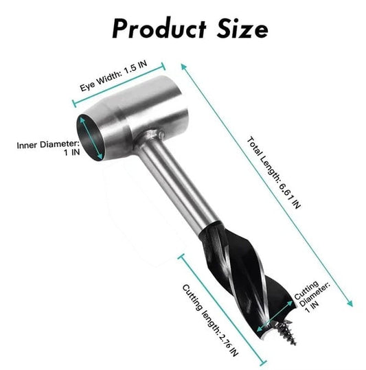 🔥Bushcraft Settlers Tool Survival Hand Auger Wrench