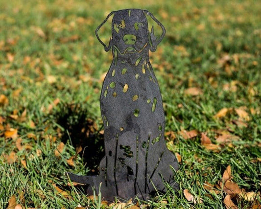 Dalmatian Metal Silhouette