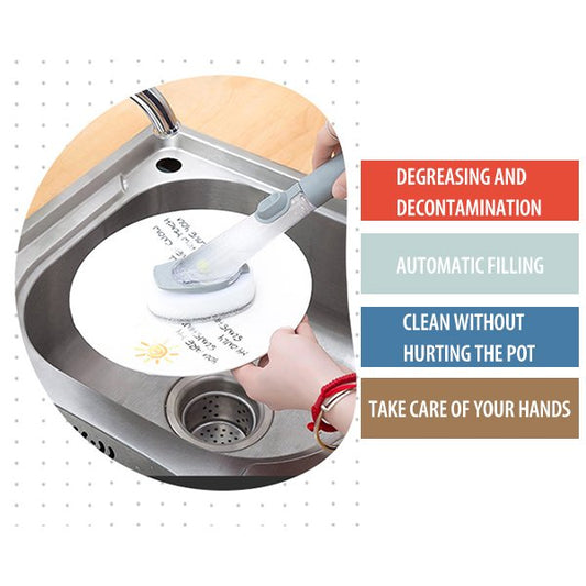 Kitchen Sink Scrubber Dish Washing Brush Tool🔥