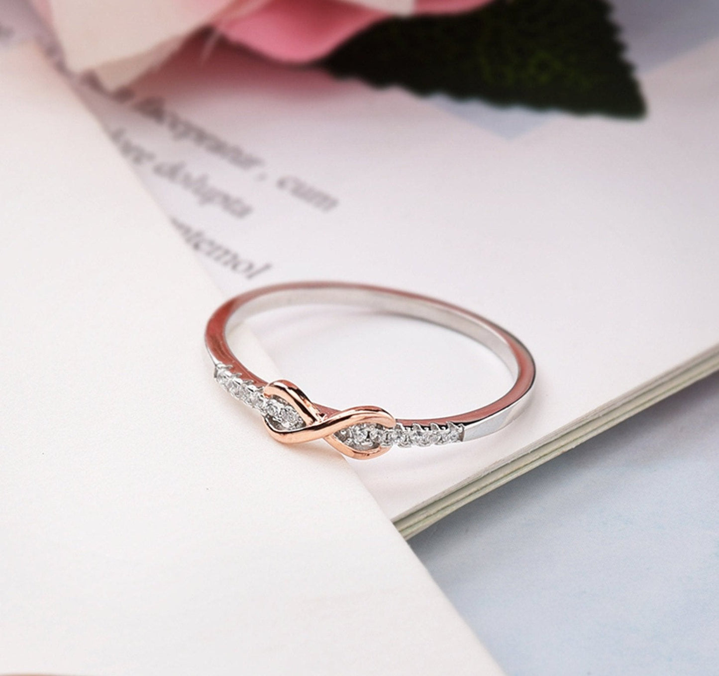 To My Daughter Infinite Love Ring👩❤️👧