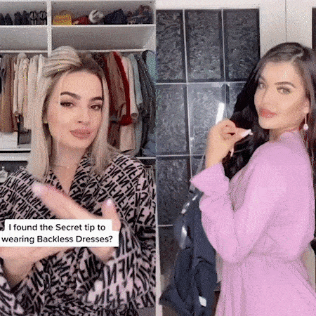 Plunge Backless Body Shaper Bra