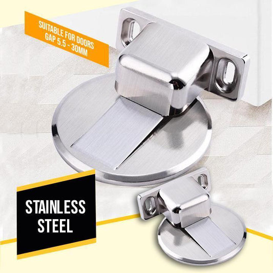 No-Slip Invisible Magnetic Doorstop