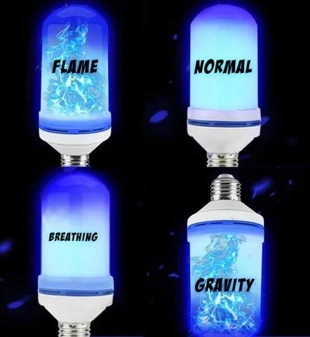🔥 2023 UPGRADE LED FLAME LIGHT BULB With Gravity Sensing Effect Imported from Germany