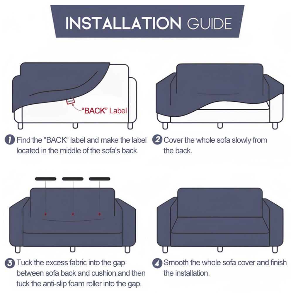 Christmas-Full-wrapped Universal Stretch Sofa Cover