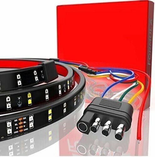 LED tailgate lights, turn signals and driving and reversing lights.