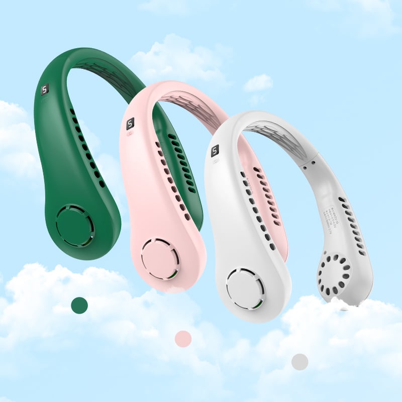🔥 2023 New Portable Neck Fan🎁