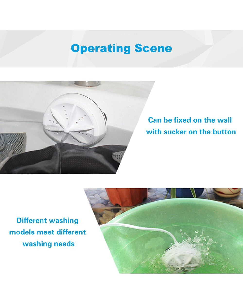 Mini Dishwasher & Washing Machine