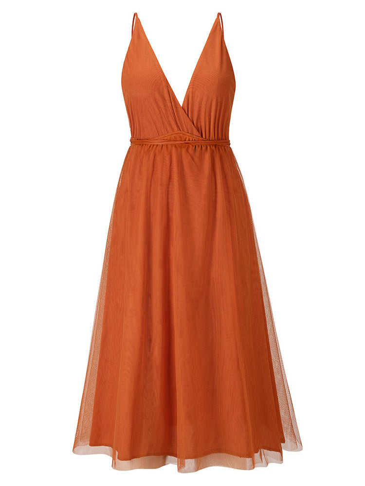 Women's New Summer Sexy Mesh Skirt