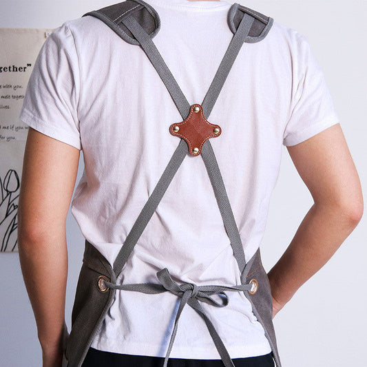 Thick canvas apron