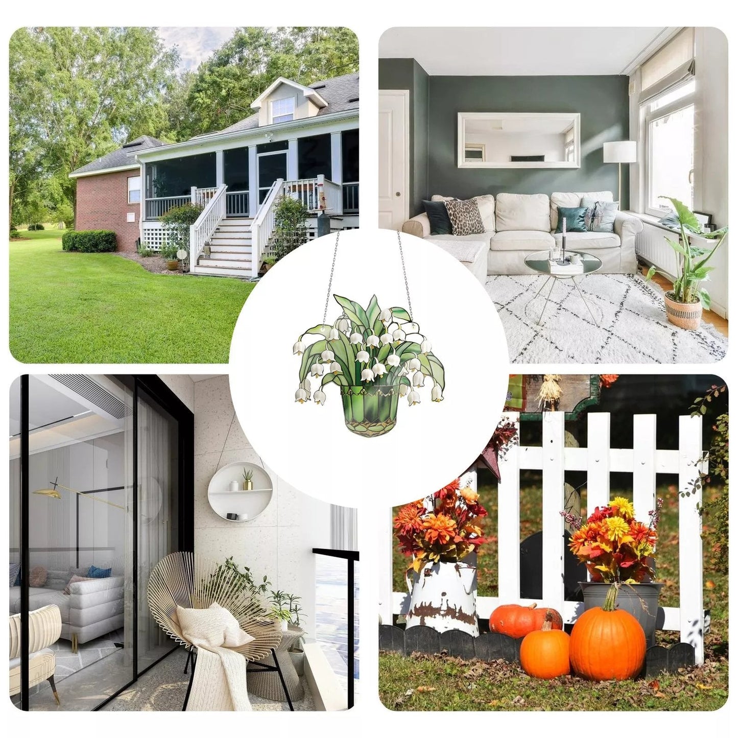 🔥 HOT SALE 🔥 Lily of the Valley Suncatcher