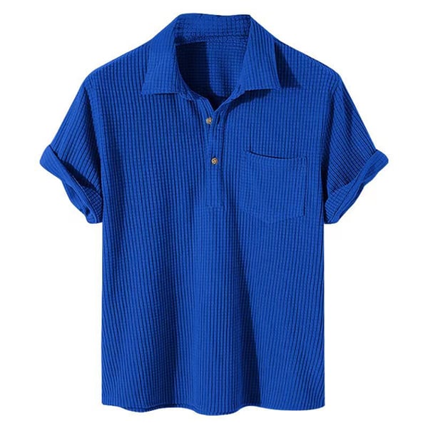 🔥Men's Waffle Lapel Shirt