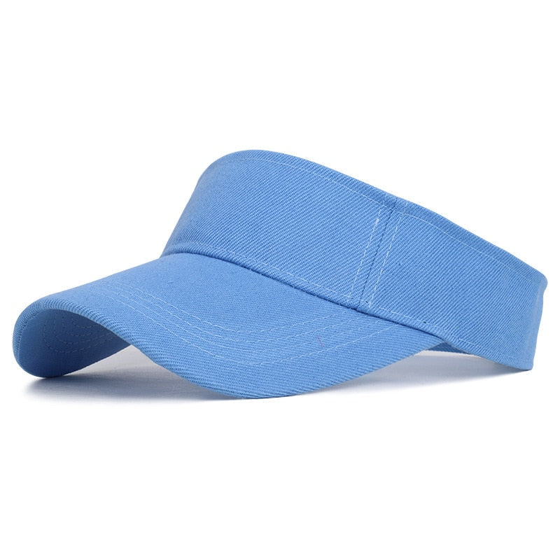 Women Outdoor Hollow Top Summer Sun Visor Hat