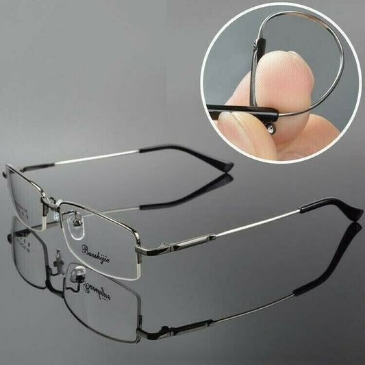 Third Generation Titanium Progressive Far And Near Dual-use Reading Glasses