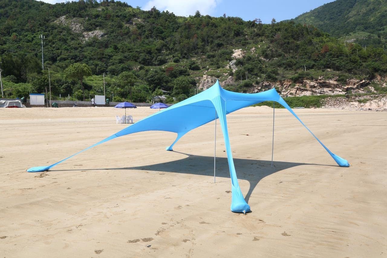 Seaside beach canopy beach sand digging tent