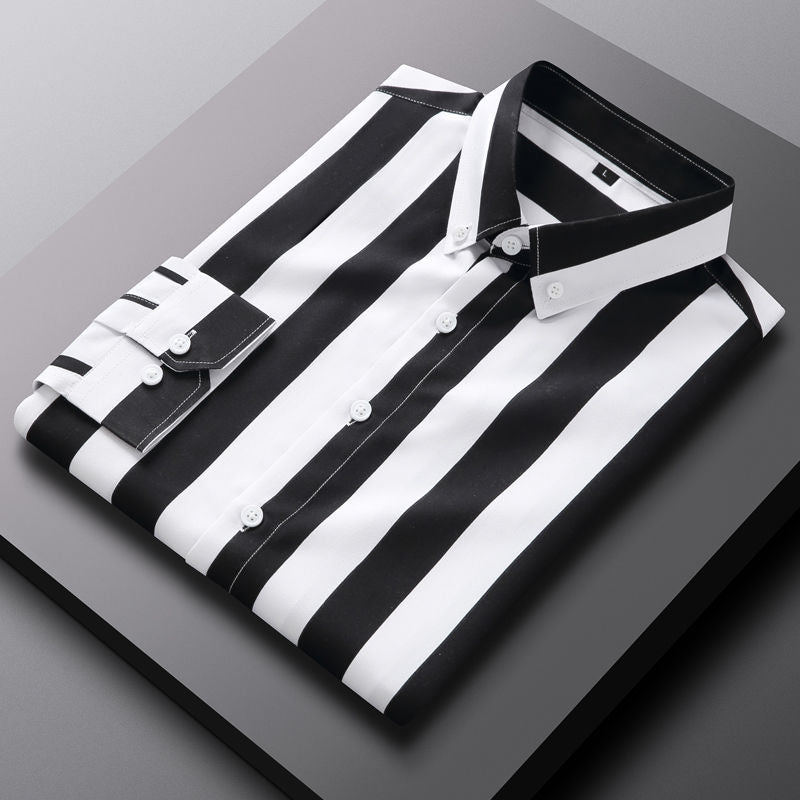 CLASSIC STRIPE DRESS SHIRT