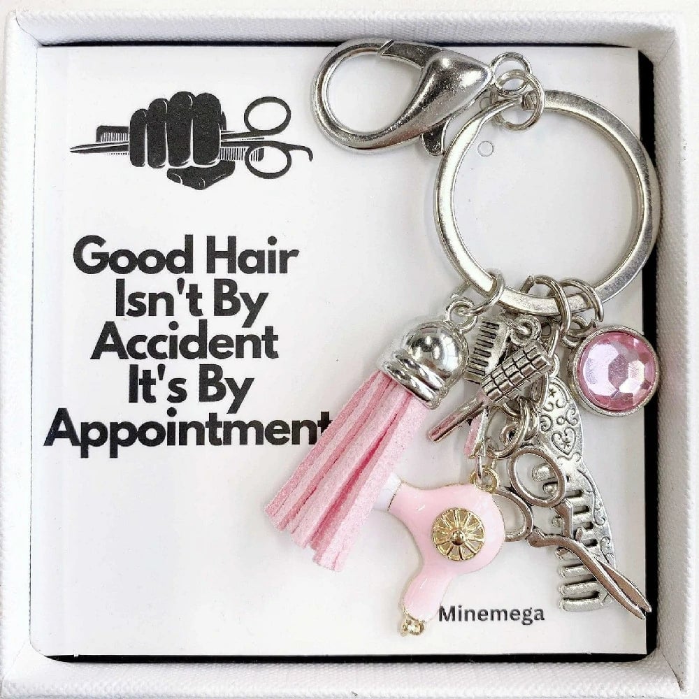 🎁💕Hairstylist Gift Keychain