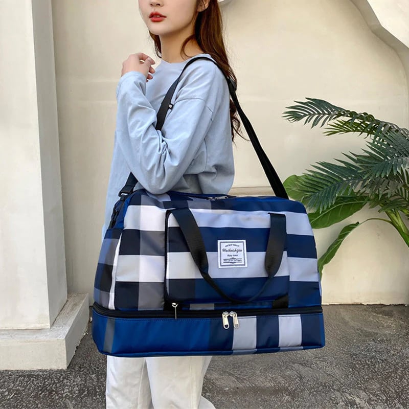 Waterproof Foldable Dry/Wet Separation Travel Bag