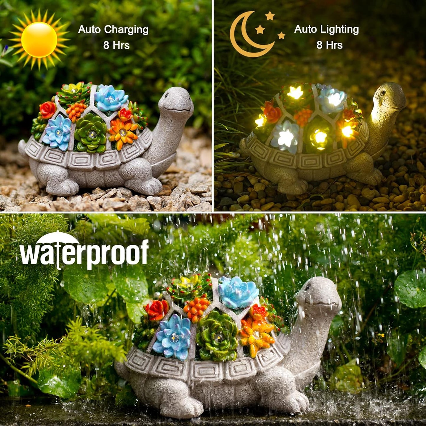 Solar Garden Outdoor Statues