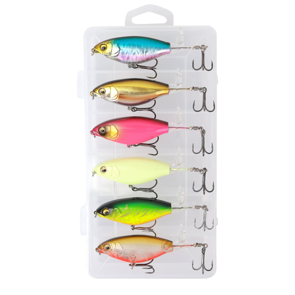 6.5g/12g propeller surface lure bionic fish hook