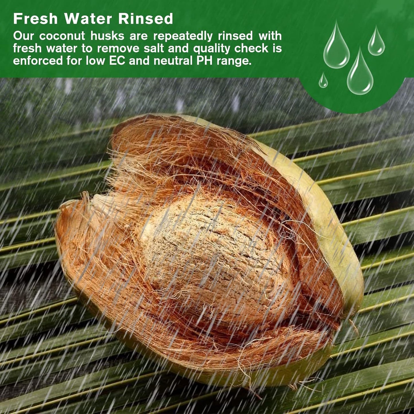 ⏰ - Premium Organic Coconut Coir Bricks For Plants