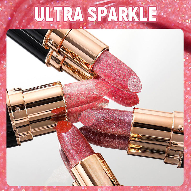 💋Waterproof & Moisturizing Glitter Lipstick