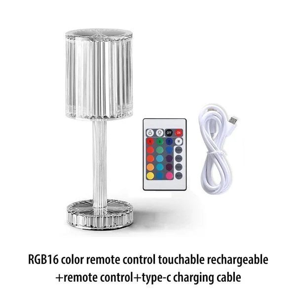 Touching Control  Crystal Lamp