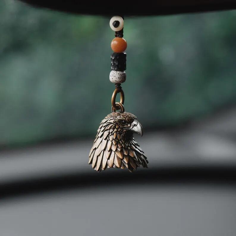 Handcrafted HD Eagle Bell -Eagle Bronze Motorcycle Bell