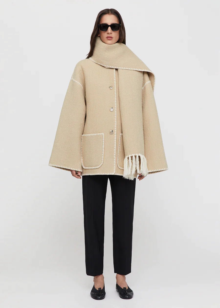 Serene Chica Scarf Coat